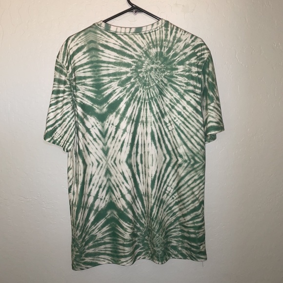 NBA Authentic Men's Milwaukee Bucks Green Tie-Dye T-Shirt Size Large - Picture 4 of 5